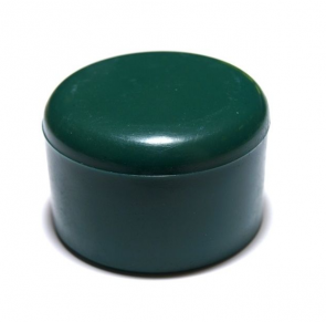 Cepurīte apaļajam stabam, zaļa, D=38mm (10gb)